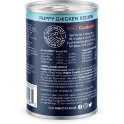 CANIDAE PURE Puppy Grain-Free Limited Ingredient Chicken Recipe Canned Dog Food -Cozy Paws 79984 PT3. AC SS1800 V1683052291