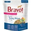Bravo! Homestyle Complete Turkey Dinner Grain-Free Freeze-Dried Dog Food -Cozy Paws 80115 MAIN. AC SS1800 V1477926709
