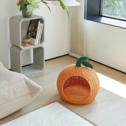 VETRESKA Rattan Cat & Dog Bed -Cozy Paws 805278 PT8. AC SS1800 V1680528944