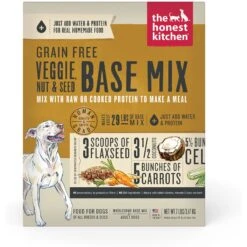 The Honest Kitchen Veggie, Nut & Seed Grain-Free Dehydrated Dog Food Base Mix