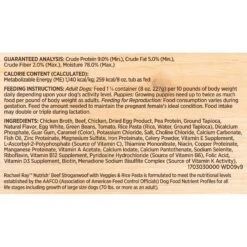 Rachael Ray Nutrish Natural Beef Stroganwoof Natural Wet Dog Food -Cozy Paws 81480 PT7. AC SS1800 V1657661034