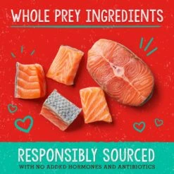 Stella & Chewy's Savory Salmon & Cod Meal Mixers Freeze-Dried Raw Dog Food Topper -Cozy Paws 82087 PT5. AC SS1800 V1516035174