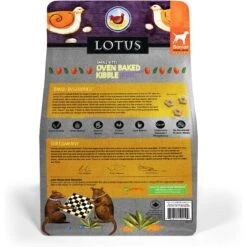 Lotus Oven-Baked Senior Small Bites Recipe Dry Dog Food -Cozy Paws 82212 PT2. AC SS1800 V1582222116