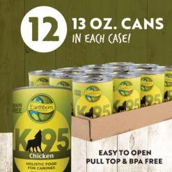Earthborn Holistic K95 Turkey Recipe Grain-Free Canned Dog Food & Earthborn Holistic K95 Chicken Recipe Grain-Free Canned Dog Food -Cozy Paws 822974 PT6. AC SS1800 V1680795982