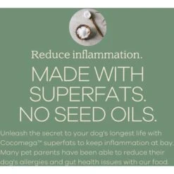 Yumwoof Natural Pet Food Perfect Kibble Gut Health Coconut Chicken Dehydrated Dog Food, 14-oz Bag -Cozy Paws 823774 PT4. AC SS1800 V1681230819