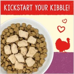 Stella & Chewy's Freeze-Dried Grain-Free Protein Rich Recipe Raw Tantalizing Turkey Meal Mixer Dog Food Topper, 35-oz Bag -Cozy Paws 826014 PT1. AC SS1800 V1683565366