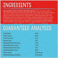 Stella & Chewy's Freeze-Dried Grain-Free Protein Rich Recipe Raw Dandy Lamb Meal Mixer Dog Food Topper, 35-oz Bag -Cozy Paws 826030 PT3. AC SS1800 V1683565293