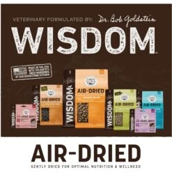 Earth Animal Wisdom Air-Dried Turkey Recipe Premium Natural Dog Food, 8-lb Bag -Cozy Paws 836038 PT7. AC SS1800 V1691003377