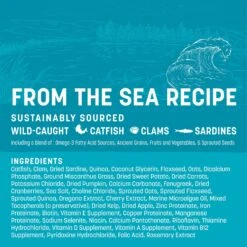 Earth Animal Wisdom Air-Dried From The Sea Recipe Premium Natural Dog Food, 8-lb Bag -Cozy Paws 836054 PT3. AC SS1800 V1684334772