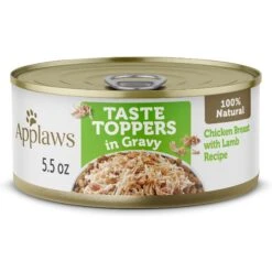 Applaws Taste Toppers Chicken Breast With Lamb Natural Wet Dog Food, 5.5-oz Pouch, Case Of 12