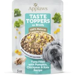 Applaws Taste Toppers Tuna Fillet With Pumpkin, Chickpeas & Kale Recipe In Broth Natural Wet Dog Food -Cozy Paws 836902 MAIN. AC SS1800 V1687893099