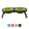 Dexas Popware For Pets Double Non-Skid Elevated Dog & Cat Bowls -Cozy Paws 83763 MAIN. AC SS1800 V1530202382