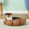 Aspen Pet Round Puffy Bolster Cat & Dog Bed, Color Varies -Cozy Paws 83873 MAIN. AC SS1800 V1566315195