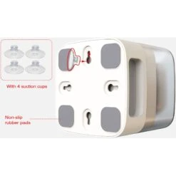 Hanamya Slower With Press Button Dog & Cat Feeder, Blue -Cozy Paws 838798 PT4. AC SS1800 V1697760731