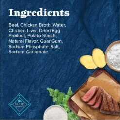 Blue Buffalo Wilderness Trail Toppers Wild Cuts Chunky Beef Bites In Hearty Gravy Grain-Free Dog Food Topper -Cozy Paws 84136 PT4. AC SS1800 V1646789186