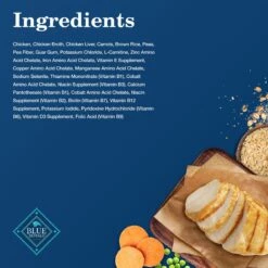 Blue Buffalo Homestyle Recipe Healthy Weight Chicken Dinner With Garden Vegetables & Brown Rice Canned Dog Food -Cozy Paws 84158 PT4. AC SS1800 V1689356372