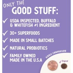 Health Extension Grain-Free Buffalo & Whitefish Recipe Dry Dog Food -Cozy Paws 84263 PT6. AC SS1800 V1595642752