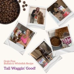 Health Extension Grain-Free Buffalo & Whitefish Recipe Dry Dog Food -Cozy Paws 84263 PT7. AC SS1800 V1595643058