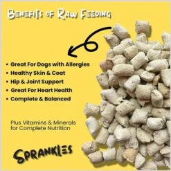 Sprankles Chicken Recipe Freeze-Dried Raw Dog Food 13 Sprankles Chicken Recipe Freeze-Dried Raw Dog Food -Cozy Paws 842878 PT2. AC SS1800 V1694718588
