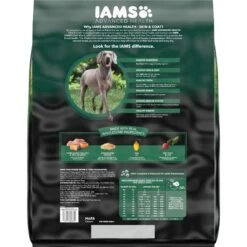 Iams Advanced Health Skin & Coat Chicken & Salmon Recipe Adult Dry Dog Food & Cesar Classic Loaf In Sauce Beef Recipe, Filet Mignon, Grilled Chicken & Porterhouse Steak Flavors Variety Pack Grain-Free Small Breed Adult Wet Dog Food Trays -Cozy Paws 854526 PT2. AC SS1800 V1683811333