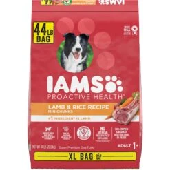 Iams Proactive Health Minichunks Small Kibble With Lamb & Rice Adult Dry Dog Food & Cesar Classic Loaf In Sauce Beef Recipe, Filet Mignon, Grilled Chicken & Porterhouse Steak Flavors Variety Pack Grain-Free Small Breed Adult Wet Dog Food Trays -Cozy Paws 854574 PT1. AC SS1800 V1683811282