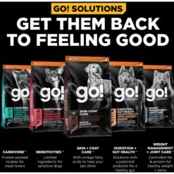 Go! Solutions Skin + Coat With Grains Puppy Large Breed Recipe Dry Dog Food -Cozy Paws 855942 PT5. AC SS1800 V1684336609