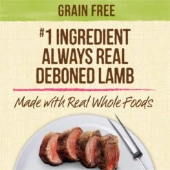 Merrick Lil Plates Petite Pates Adult Grain-Free Lamb Dinner Wet Dog Food 3-oz Can, Case Of 24 -Cozy Paws 857294 PT3. AC SS1800 V1684334060