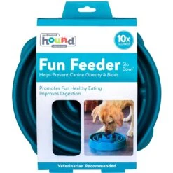 Outward Hound Non-Skid Plastic Slow Feeder Interactive Dog Bowl -Cozy Paws 85930 PT6. AC SS1800 V1694286710