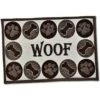 Loving Pets Woof Chenille Fashion Dog Placemat