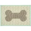 Loving Pets Geo Bone Dog Placemat
