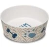 Loving Pets Dolce Yum Chevron Dog Bowl