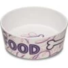 Loving Pets Dolce Food & Water Dog Bowl -Cozy Paws 862134 MAIN. AC SS1800 V1688396693