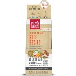 The Honest Kitchen Whole Grain Beef Dehydrated Dog Food, 1.5-oz, 10 Count