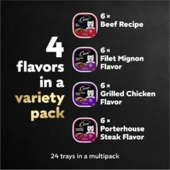 Cesar Classic Loaf In Sauce Beef Recipe, Filet Mignon, Grilled Chicken & Porterhouse Steak Flavors Variety Pack Grain-Free Small Breed Adult Wet Dog Food Trays 19 Cesar Classic Loaf In Sauce Beef Recipe, Filet Mignon, Grilled Chicken & Porterhouse Steak Flavors Variety Pack Grain-Free Small Breed Adult Wet Dog Food Trays -Cozy Paws 86492 PT8. AC SS1800 V1695746022