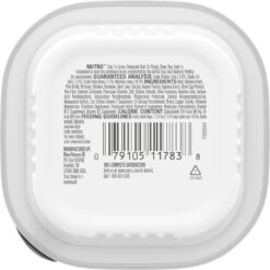 Nutro Grain-Free Simmered Beef & Potato Stew Cuts In Gravy Adult Wet Dog Food Trays -Cozy Paws 86740 PT1. AC SS1800 V1691417486