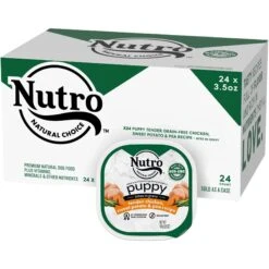Nutro Puppy Tender Grain-Free Chicken, Sweet Potato & Pea Recipe Bites In Gravy Wet Dog Food Trays -Cozy Paws 86748 PT2. AC SS1800 V1691418333
