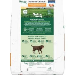 Nutro Natural Choice Large Breed Senior Chicken & Brown Rice Recipe Dry Dog Food -Cozy Paws 86833 PT2. AC SS1800 V1617074526