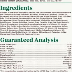 Nutro Natural Choice Large Breed Senior Chicken & Brown Rice Recipe Dry Dog Food -Cozy Paws 86833 PT5. AC SS1800 V1611618714