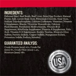 Merrick Backcountry Grain-Free 96% Real Beef Dinner Recipe Canned Dog Food -Cozy Paws 86947 PT3. AC SS1800 V1636585946