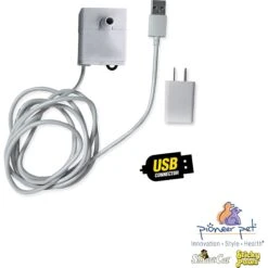 Pioneer Pet Vortex Replacement Auto-Shut Off Dog & Cat Pump, White, Small -Cozy Paws 873150 PT1. AC SS1800 V1686328989