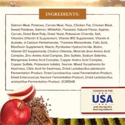 Whole Earth Farms Grain-Free Salmon & Whitefish Dry Dog Food -Cozy Paws 87371 PT4. AC SS1800 V1647915082