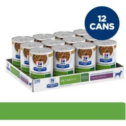 Hill's Prescription Diet Metabolic Weight Management Vegetable & Beef Stew Canned Dog Food -Cozy Paws 87468 PT1. AC SS1800 V1644001328
