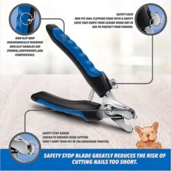 Ruff 'N Ruffus Upgraded Rechargeable Dog Nail Grinder Kit, Blue -Cozy Paws 878374 PT5. AC SS1800 V1688073649