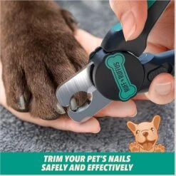 Ruff 'N Ruffus 3-Piece Essential Grooming Kit For Dogs & Cats, Aqua -Cozy Paws 878406 PT3. AC SS1800 V1688073649