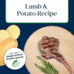 Blue Buffalo Basics Skin & Stomach Care Grain-Free Lamb & Potato Small Breed Adult Wet Dog Food 14 Blue Buffalo Basics Skin & Stomach Care Grain-Free Lamb & Potato Small Breed Adult Wet Dog Food -Cozy Paws 88195 PT3. AC SS1800 V1646276787