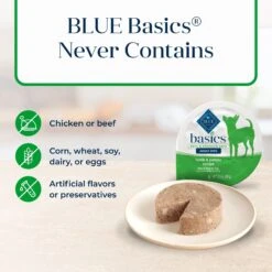 Blue Buffalo Basics Skin & Stomach Care Grain-Free Lamb & Potato Small Breed Adult Wet Dog Food 16 Blue Buffalo Basics Skin & Stomach Care Grain-Free Lamb & Potato Small Breed Adult Wet Dog Food -Cozy Paws 88195 PT5. AC SS1800 V1646271688