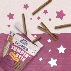 Natural Balance Rewards Jumpin' Stix With Real Venison Dog Treats & Natural Balance Limited Ingredient Reserve Grain-Free Sweet Potato & Venison Recipe Dry Dog Food -Cozy Paws 882790 PT3. AC SS1800 V1686162545