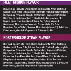 Cesar Classic Loaf In Sauce Filet Mignon & Porterhouse Steak Flavors Variety Pack Grain-Free Small Breed Adult Wet Dog Food Trays & Cesar Simply Crafted Chicken, Duck, Purple Potatoes, Pumpkin, Green Beans & Brown Rice & Chicken, Carrots, Barley & Spinach Variety Pack Adult Wet Dog Food Meal Topper -Cozy Paws 882838 PT2. AC SS1800 V1686162602
