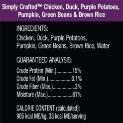 Cesar Classic Loaf In Sauce Variety Pack Grain-Free Small Breed Adult Wet Dog Food Trays & Cesar Simply Crafted Chicken, Duck, Purple Potatoes, Pumpkin, Green Beans & Brown Rice & Chicken, Carrots, Barley & Spinach Variety Pack Adult Wet Dog Food Meal Topper -Cozy Paws 882846 PT7. AC SS1800 V1686162179