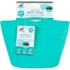 Pounce + Fetch Heavy Duty Silicone Travel Bag Bowl, Aqua, 4-cup